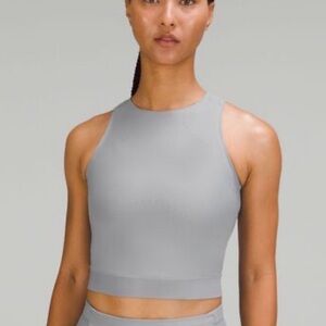 Gray Lululemon Senseknit Tank Top